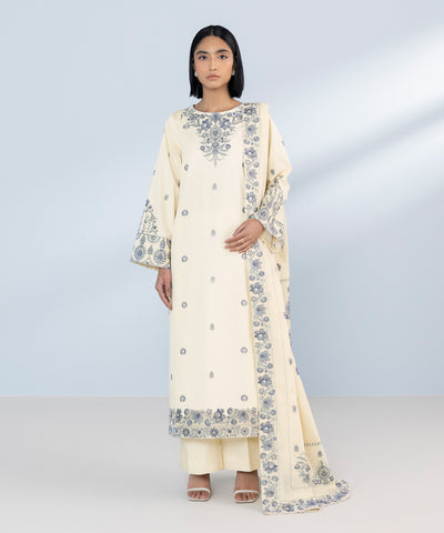 Sapphire | Eid Collection | S23 - Designer Dress with Intricate embroidery and embellishments. Shop elegent wedding dress at Maria Faisal.
