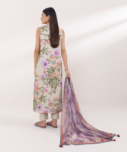 Sapphire | Intermix 2024 | Cambric Suit S-28 - Designer Dress with Intricate embroidery and embellishments. Shop elegent wedding dress at Maria Faisal.