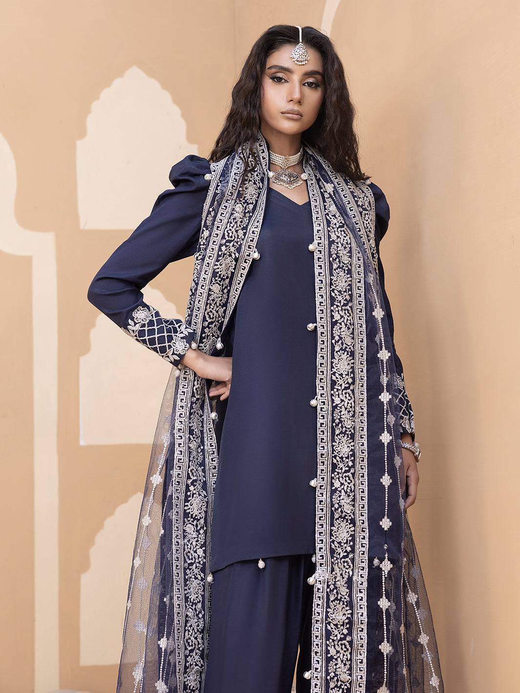 Hem Stitch | Raw Silk Edit 25 | Khayal by Maria Faisal - Registered Vendor of : Hemstitch - type : Ladies Clothes - 100% original wedding dresses