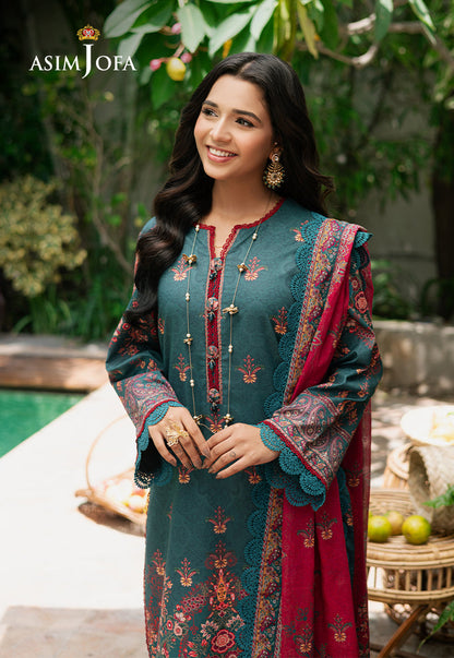 Asim Jofa | Prints Drop 2 | AJUUB-26 by Maria Faisal - Registered Vendor of : Asim Jofa - type : Ladies Clothes - 100% original wedding dresses