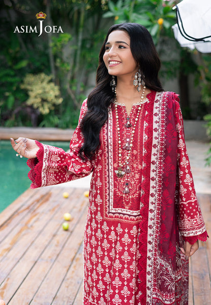 Asim Jofa | Prints Drop 2 | AJUUB-32 by Maria Faisal - Registered Vendor of : Asim Jofa - type : Ladies Clothes - 100% original wedding dresses