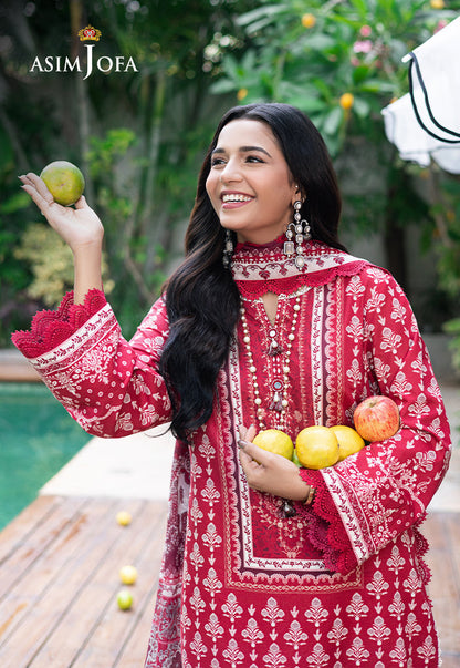 Asim Jofa | Prints Drop 2 | AJUUB-32 by Maria Faisal - Registered Vendor of : Asim Jofa - type : Ladies Clothes - 100% original wedding dresses