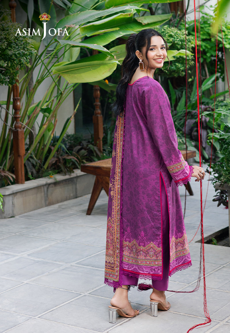 Asim Jofa | Prints Drop 2 |AJUUB-30 - Designer Dress with Intricate embroidery and embellishments. Shop elegent wedding dress at Maria Faisal.