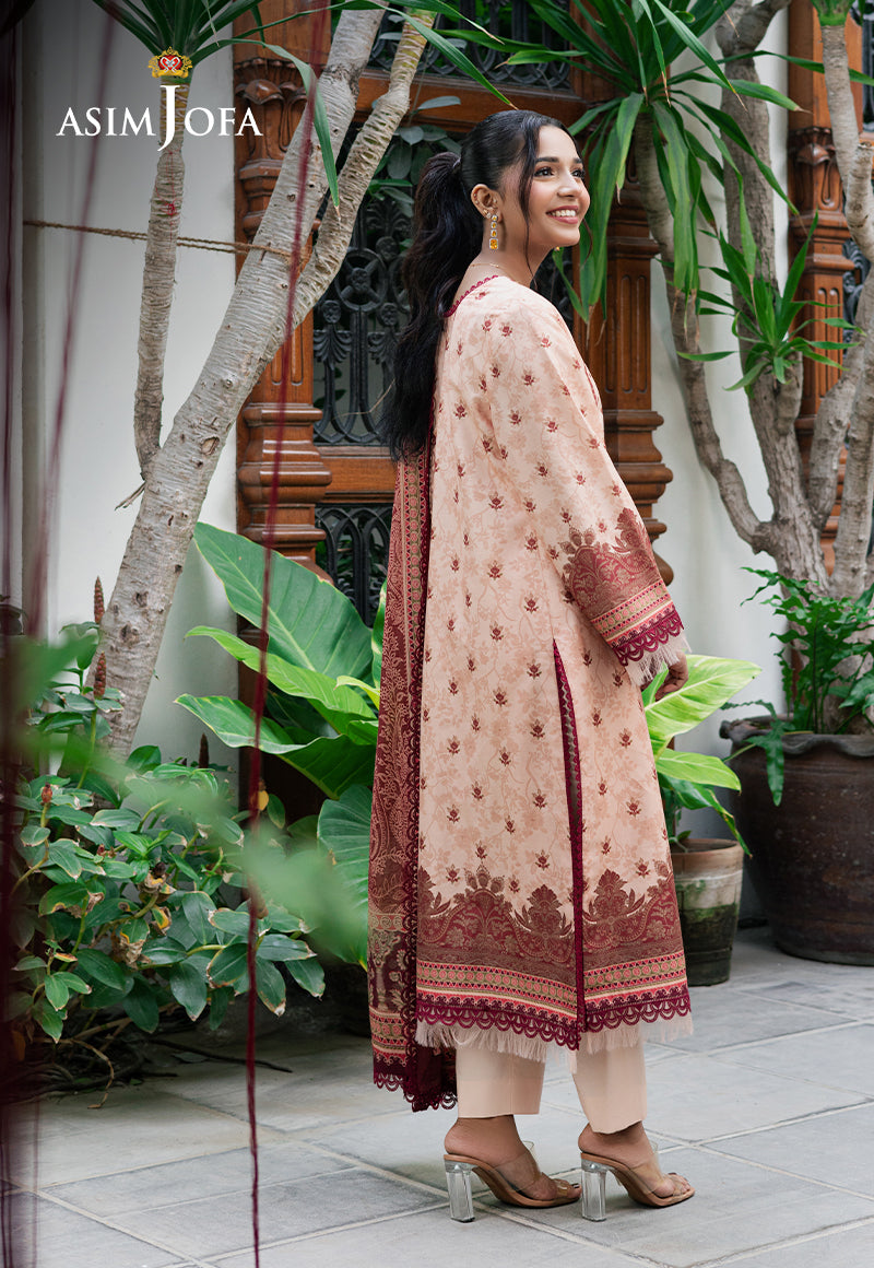 Asim Jofa | Prints Drop 2 | AJUUB-22 - Designer Dress with Intricate embroidery and embellishments. Shop elegent wedding dress at Maria Faisal.