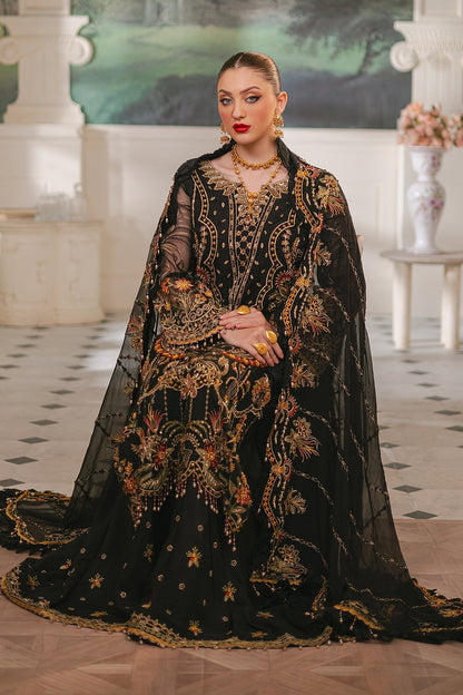 Raeesa Premium | Ada Premium Collection | HU - 46 Black Swan - Ladies Clothes 