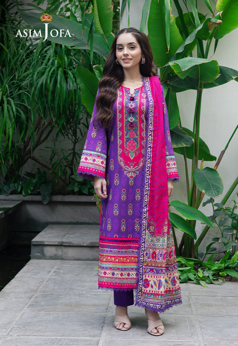 Asim Jofa | Prints Drop 2 | AJUUB-34 by Maria Faisal - Registered Vendor of : Asim Jofa - type : Ladies Clothes - 100% original wedding dresses