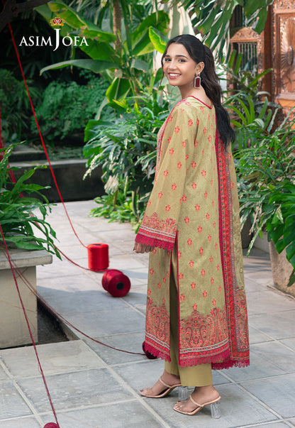 Asim Jofa | Prints Drop 2 | AJUUB-28 by Maria Faisal - Registered Vendor of : Asim Jofa - type : Ladies Clothes - 100% original wedding dresses