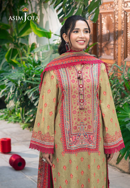 Asim Jofa | Prints Drop 2 | AJUUB-28 by Maria Faisal - Registered Vendor of : Asim Jofa - type : Ladies Clothes - 100% original wedding dresses