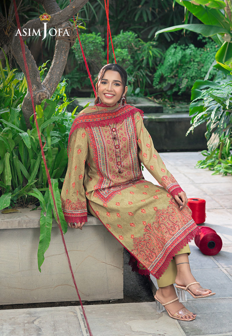 Asim Jofa | Prints Drop 2 | AJUUB-28 by Maria Faisal - Registered Vendor of : Asim Jofa - type : Ladies Clothes - 100% original wedding dresses