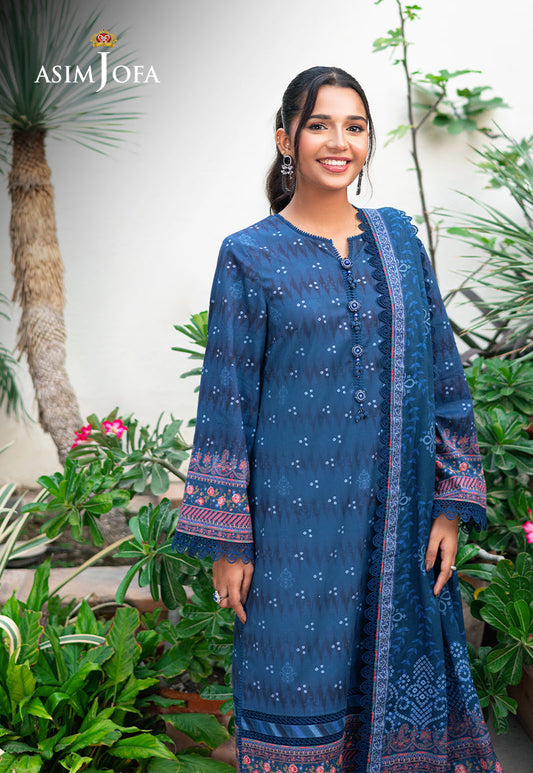 Asim Jofa | Prints Drop 2 | AJUUB-37 by Maria Faisal - Registered Vendor of : Asim Jofa - type : Ladies Clothes - 100% original wedding dresses