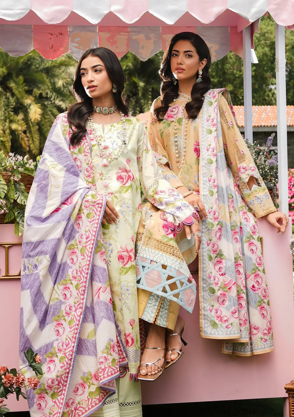 Elaf Premium | Printed Collection 24 | EEP-03B - Meadow Magic - Waniyas