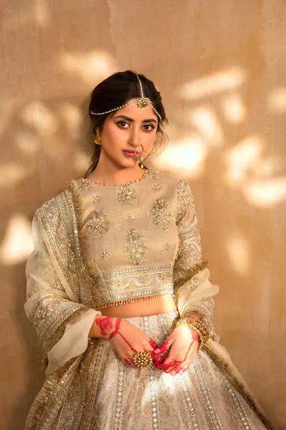 Qalamkar | Best of Luxuy Formals | KF-04 AFSANAH by Maria Faisal - Registered Vendor of : Qalamkar - type : Ladies Clothes - 100% original wedding dresses