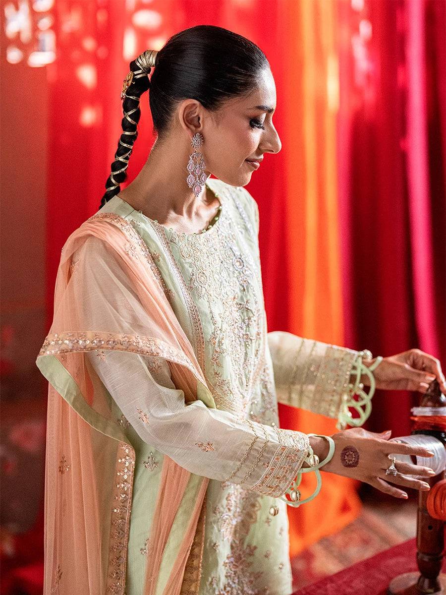 Salitex | Shehnai Festive | No021 by Maria Faisal - Registered Vendor of : Salitex - type : Ladies Clothes - 100% original wedding dresses