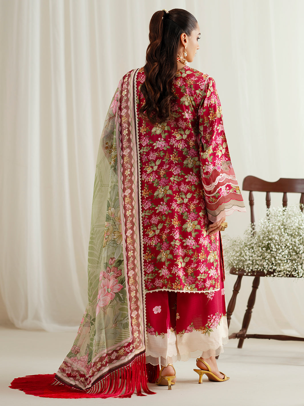 Bin Ilyas | Eres Bonita Viscose 25 | 1107-B - Ladies Clothes - Maria Faisal