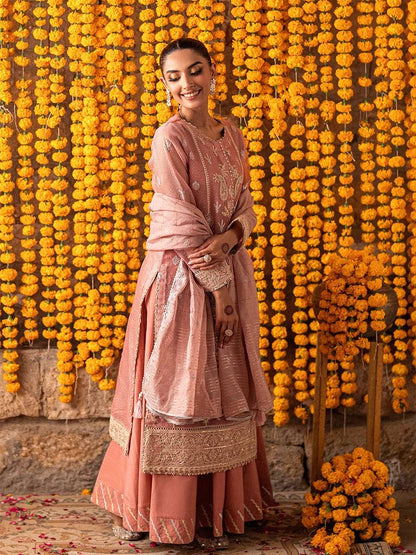 Salitex | Shehnai Festive | No035 by Maria Faisal - Registered Vendor of : Salitex - type : Ladies Clothes - 100% original wedding dresses