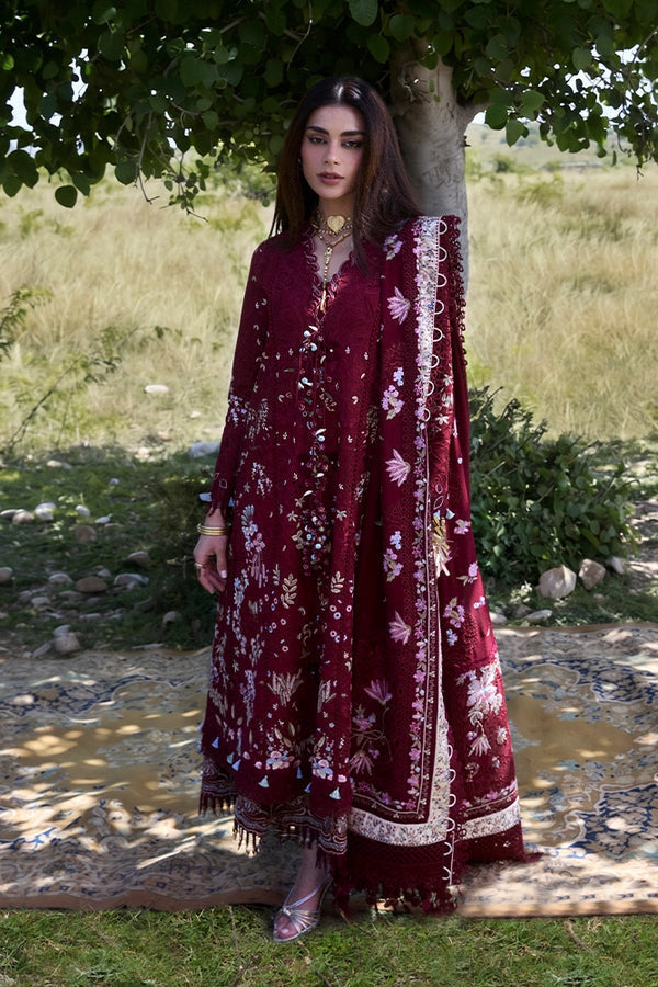 Suffuse | Lawn Eid 26 | NAREVI - Luxury Dress - available at Maria Faisal in UK and USA.