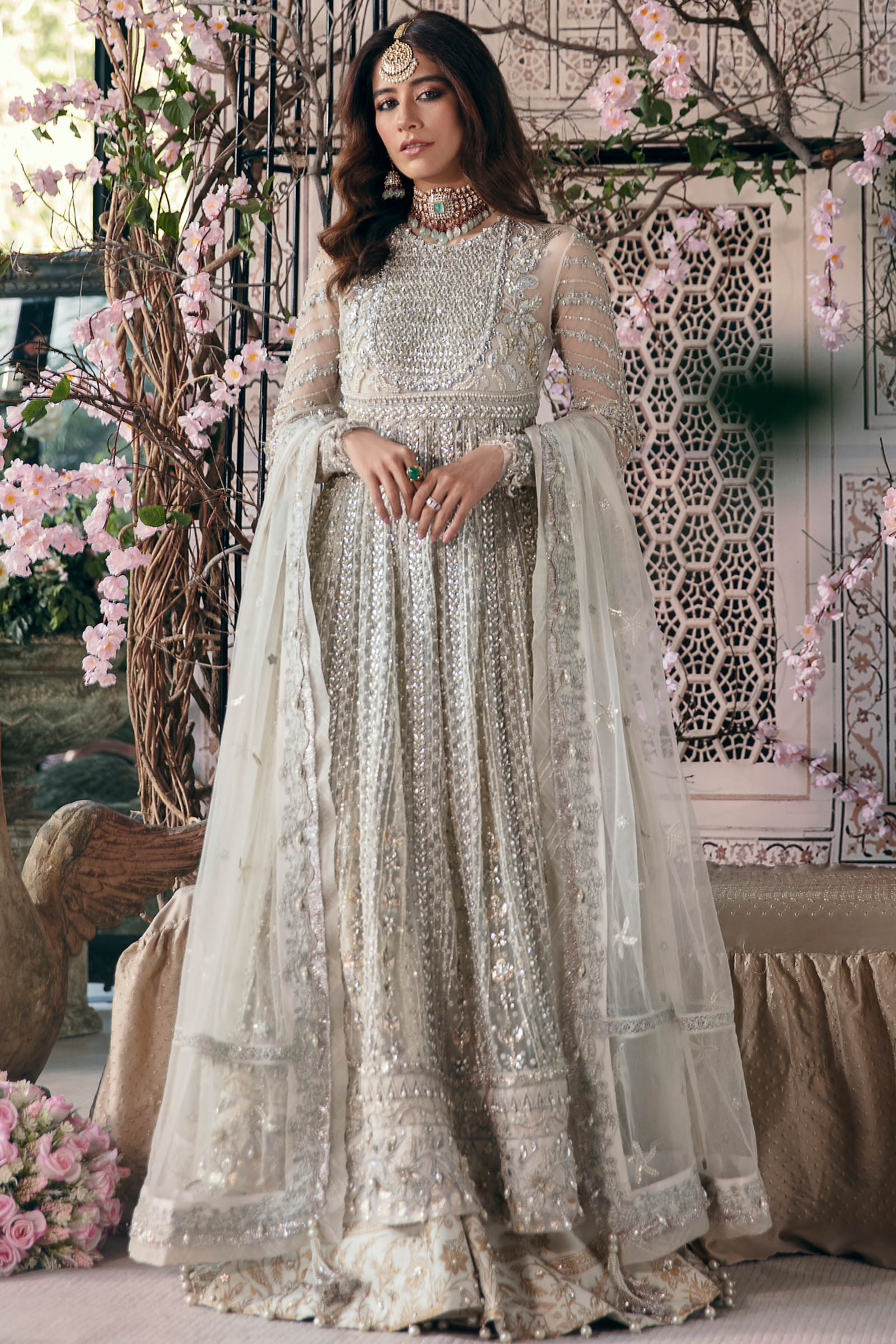 Zaha | Gossamer Autumn Edit | NEYLAN - Ladies Clothes - Maria Faisal