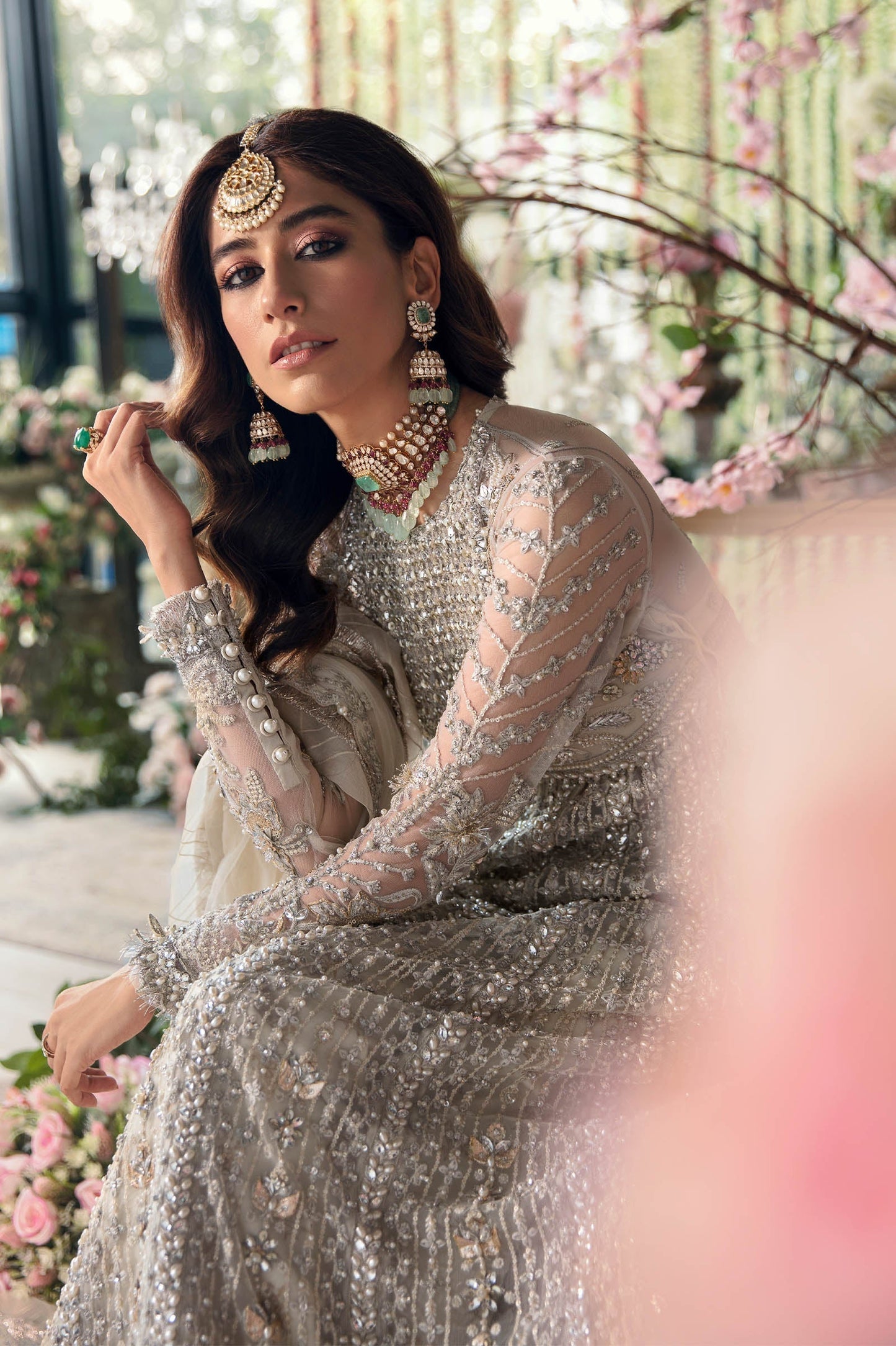 Zaha | Gossamer Autumn Edit | NEYLAN - Ladies Clothes - Maria Faisal