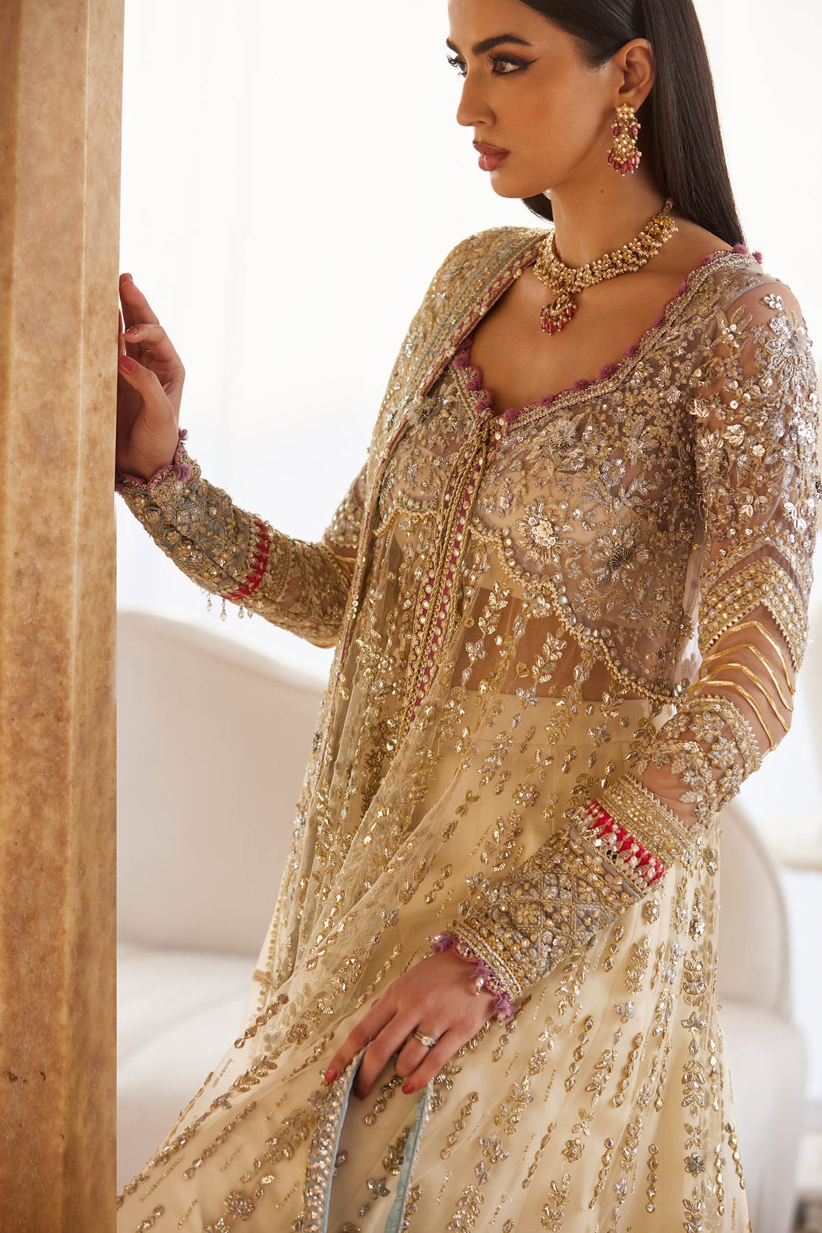ZAR-E MAHR (ZC25-06) – authentic Pakistani dress from the Gossamer 25 collection for women in the UK