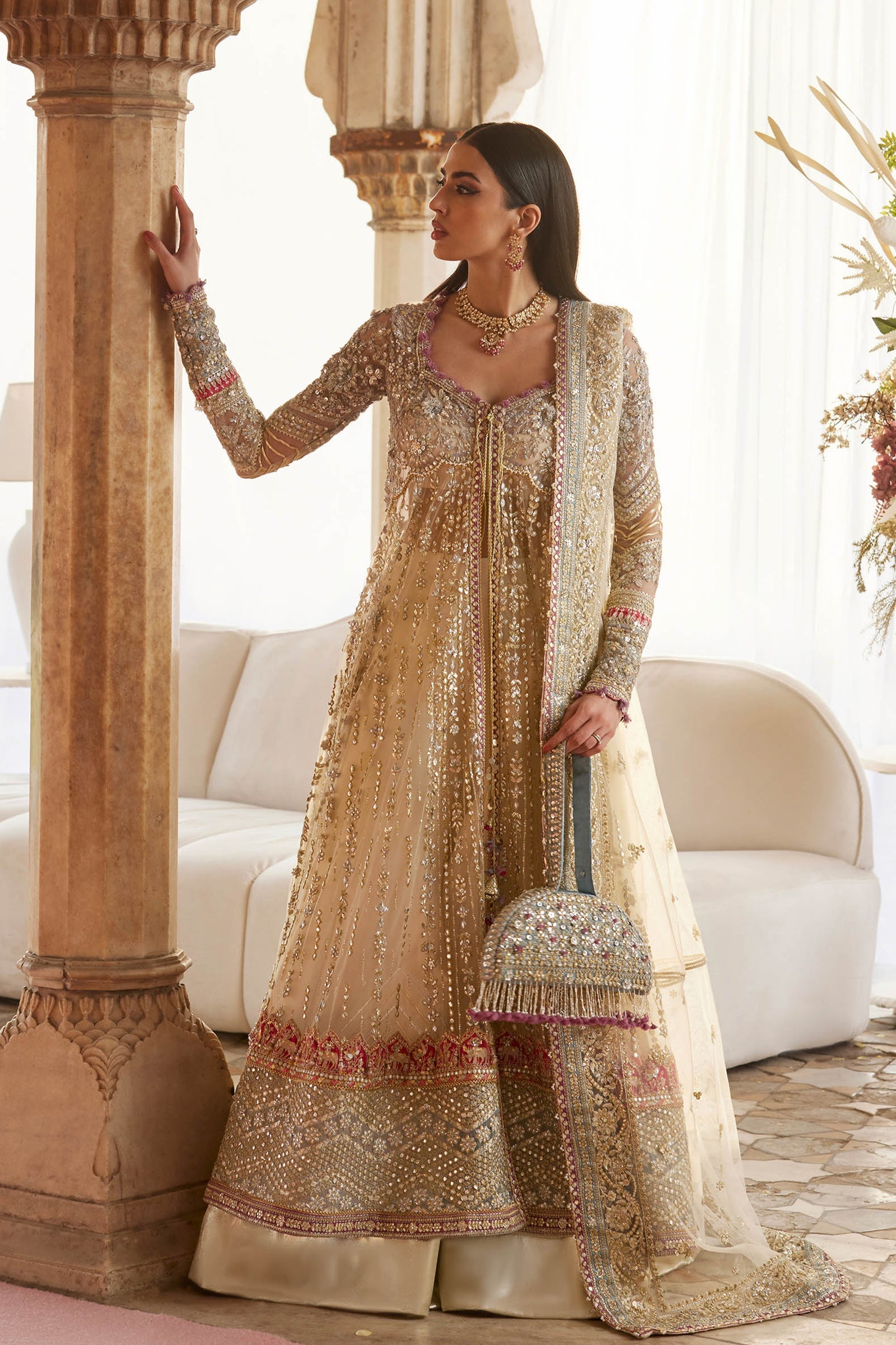 ZAR-E MAHR (ZC25-06) – authentic Pakistani dress from the Gossamer 25 collection for women in the UK