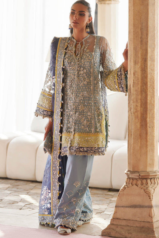 NILOFAR-E-SHAAM (ZC25-04) – authentic Pakistani dress from the Gossamer 25 collection for women in the UK