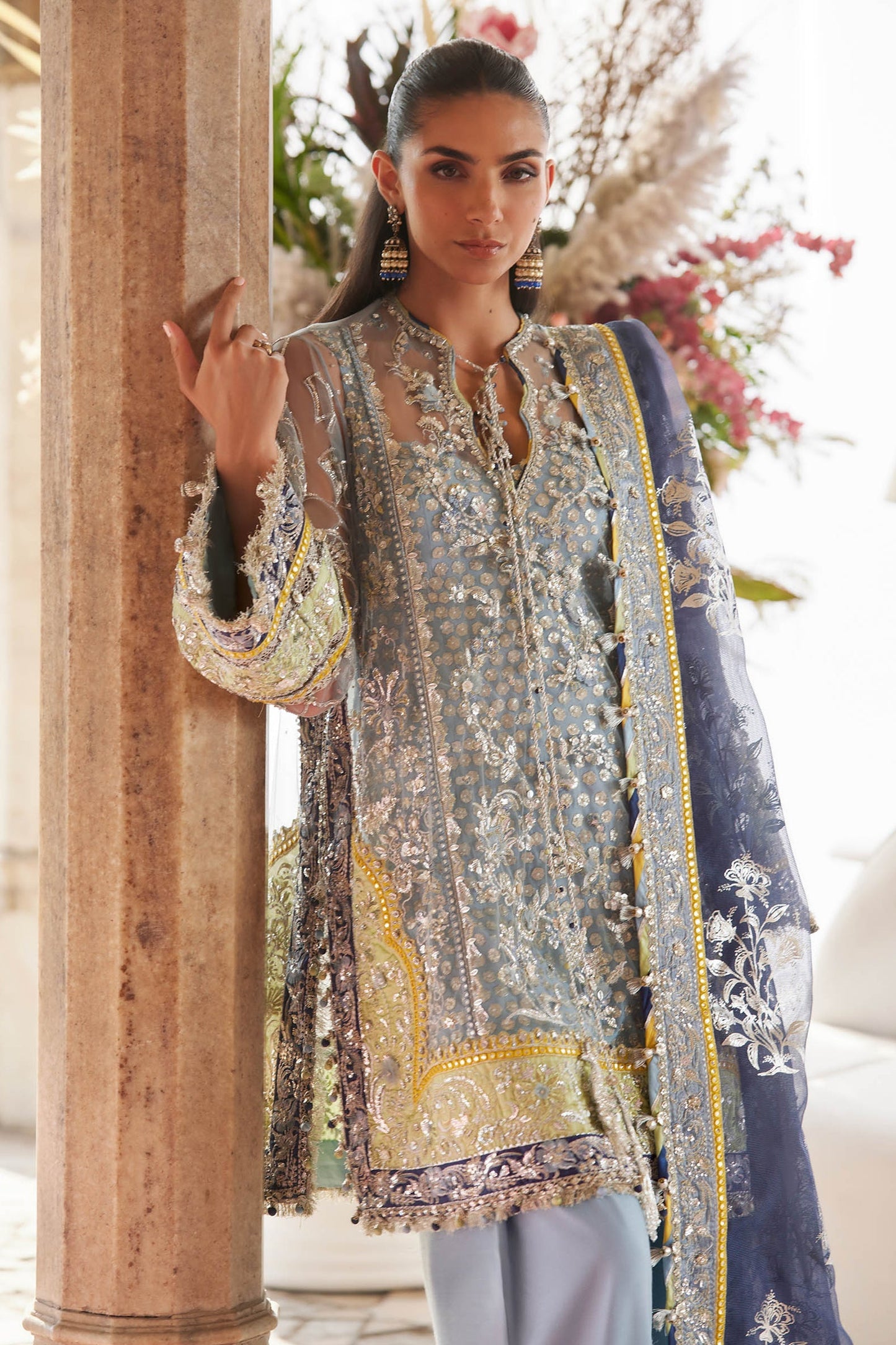 NILOFAR-E-SHAAM (ZC25-04) – authentic Pakistani dress from the Gossamer 25 collection for women in the UK
