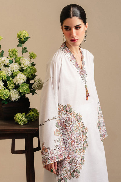 Elan | Winter Basics 25 | EIRA (ERW-21567) - Casual Dress - available at Maria Faisal in UK and USA.