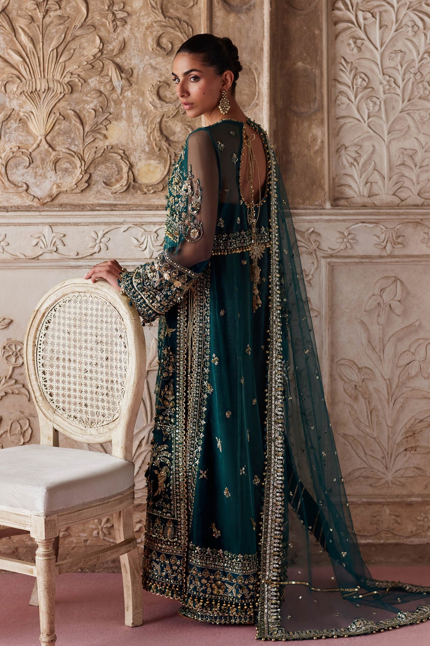 AYLIN-E-JADE (ZC25-05) – authentic Pakistani dress from the Gossamer 25 collection for women in the UK