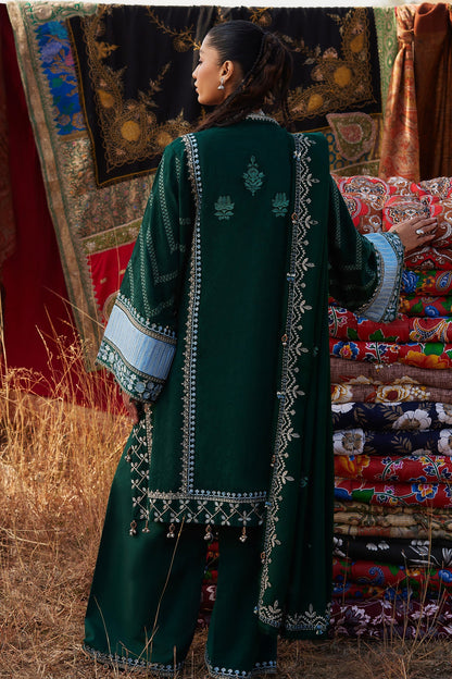 Zaha | Winter 25 | YASMIN (ZW25-09) - Luxury Dress - available at Maria Faisal in UK and USA.