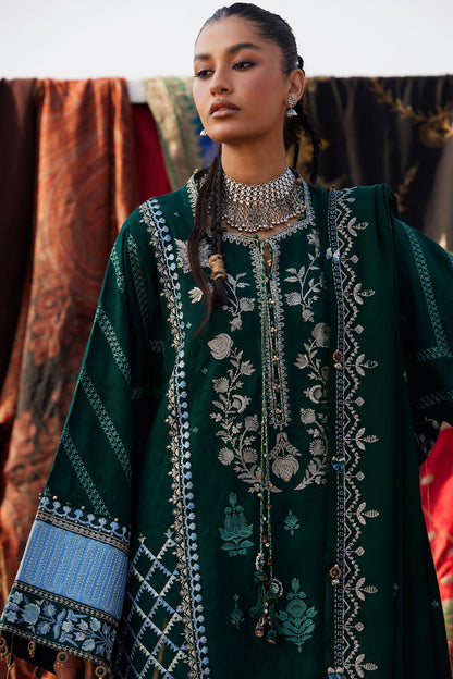 Zaha | Winter 25 | YASMIN (ZW25-09) - Luxury Dress - available at Maria Faisal in UK and USA.