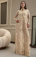Threads and Motifs | Formal Dresses 25 | ORGANZA EMROIDERED JACKET - Ladies Clothes - Maria Faisal