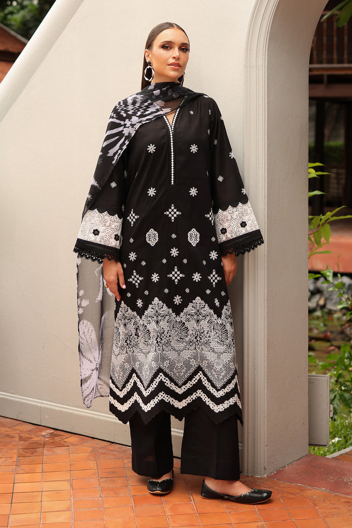 Baroque | Luxury Pret Summer | UF-4192 - Luxury Dress - available at Maria Faisal in UK and USA.