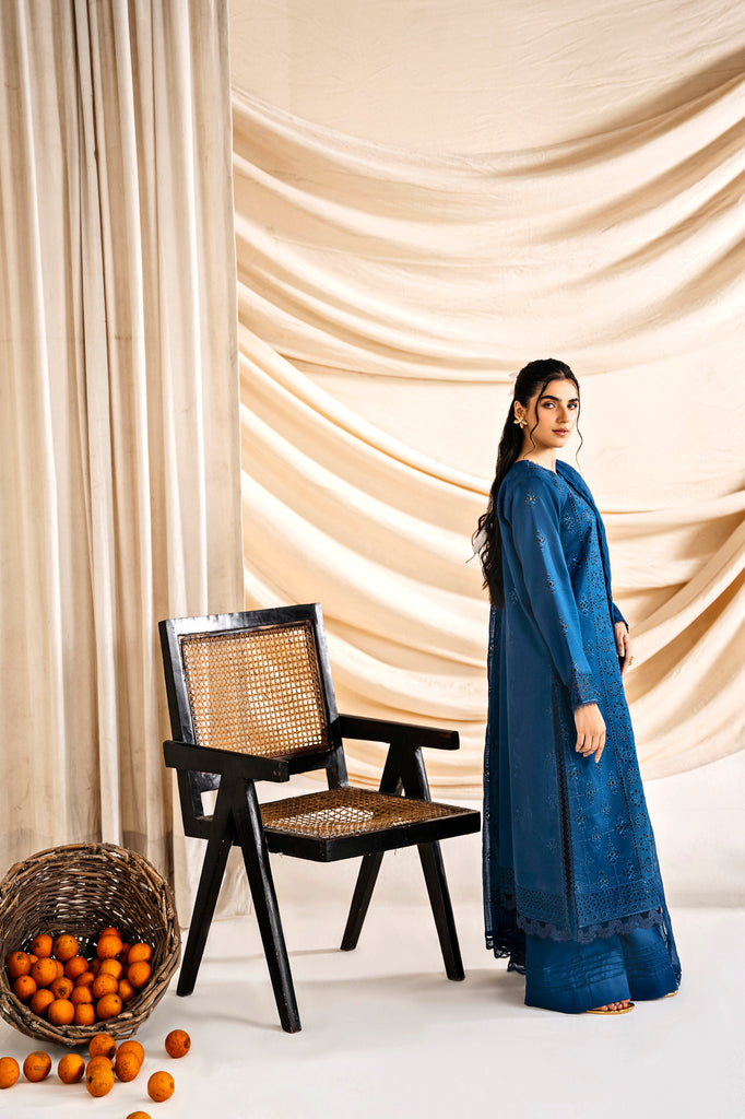 Florent | Festive Lawn 24 | FLF - 3B - Designer Dress with Intricate embroidery and embellishments. Shop elegent wedding dress at Maria Faisal.