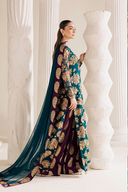 Vanya | Solana Luxe Pret | FF-84 - Luxury Dress - available at Maria Faisal in UK and USA.