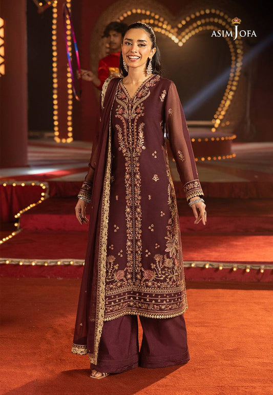 Asim Jofa | Festive Collection 25 | AJLLF-04 by Maria Faisal - Registered Vendor of : Asim Jofa - type : Ladies Clothes - 100% original wedding dresses