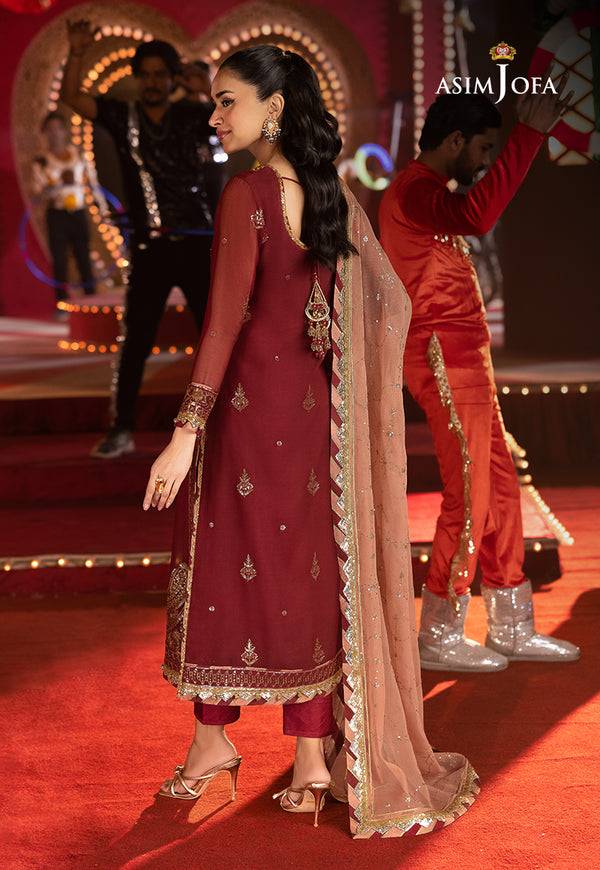 Asim Jofa | Festive Collection 25 | AJLF-05 by Maria Faisal - Registered Vendor of : Asim Jofa - type : Ladies Clothes - 100% original wedding dresses