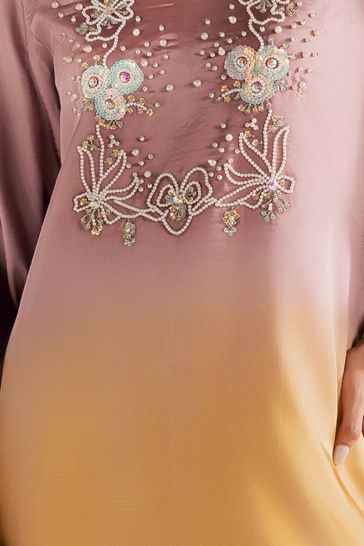 Vanya | Solana Luxe Pret |FF-86 - Luxury Dress - available at Maria Faisal in UK and USA.