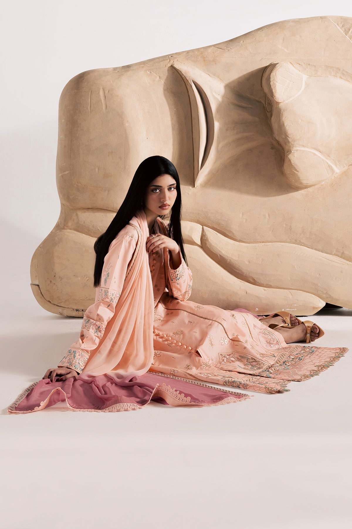 Vanya | Celine Formals | CN-15 - Formal Dress - available at Maria Faisal in UK and USA.