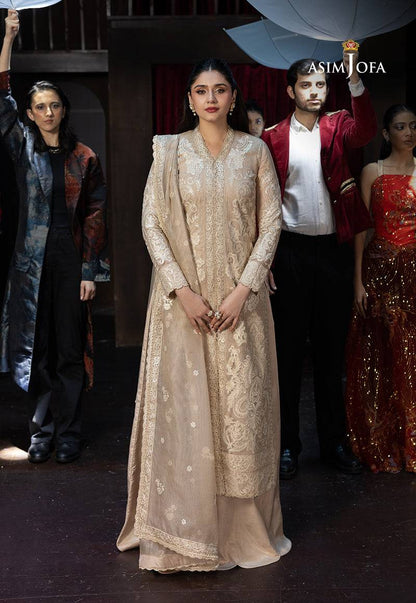 Asim Jofa | Festive Collection 25 | AJLLF-20 by Maria Faisal - Registered Vendor of : Asim Jofa - type : Ladies Clothes - 100% original wedding dresses