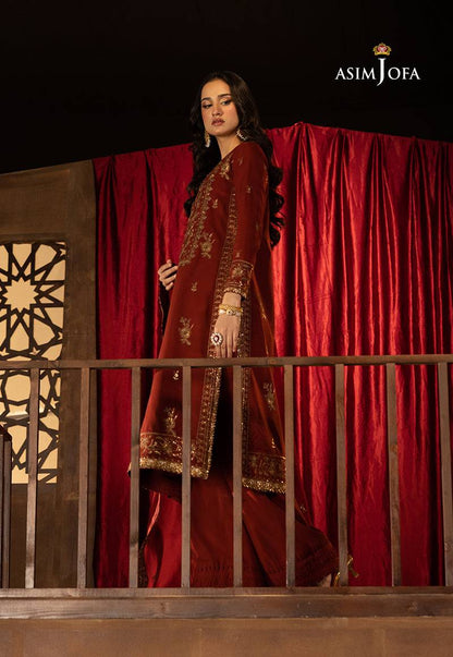 Asim Jofa | Festive Collection 25 | AJLLF-18 by Maria Faisal - Registered Vendor of : Asim Jofa - type : Ladies Clothes - 100% original wedding dresses
