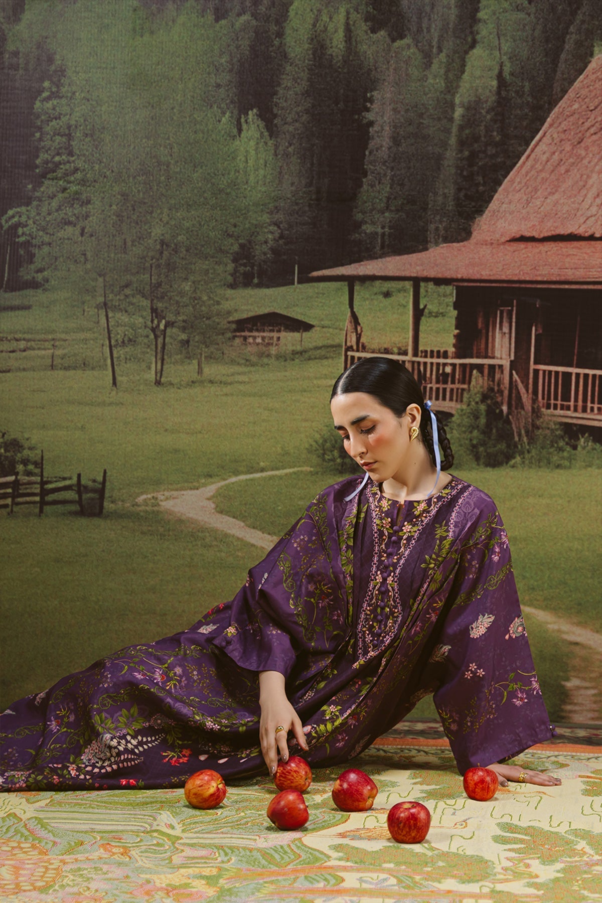 Vanya | Co Ords | CO-139 - Casual Dress - available at Maria Faisal in UK and USA.