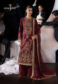 Asim Jofa | Festive Collection 25 | AJLF-02 by Maria Faisal - Registered Vendor of : Asim Jofa - type : Ladies Clothes - 100% original wedding dresses