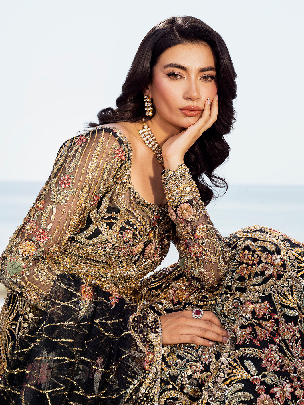 Epoque | Reverie Eternelle | Cendre by Maria Faisal - Registered Vendor of : Epoque - type : Wedding Dress - 100% original wedding dresses