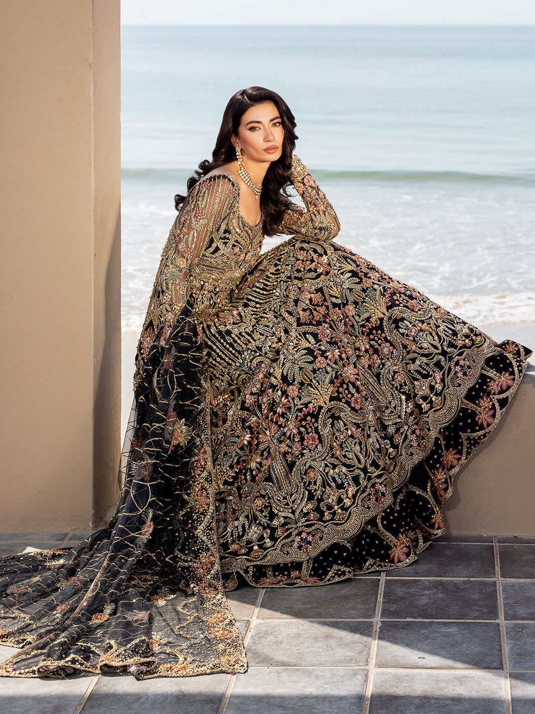 Epoque | Reverie Eternelle | Cendre by Maria Faisal - Registered Vendor of : Epoque - type : Wedding Dress - 100% original wedding dresses