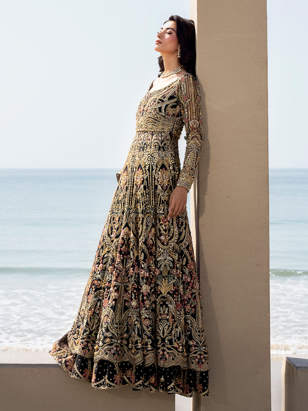 Epoque | Reverie Eternelle | Cendre by Maria Faisal - Registered Vendor of : Epoque - type : Wedding Dress - 100% original wedding dresses