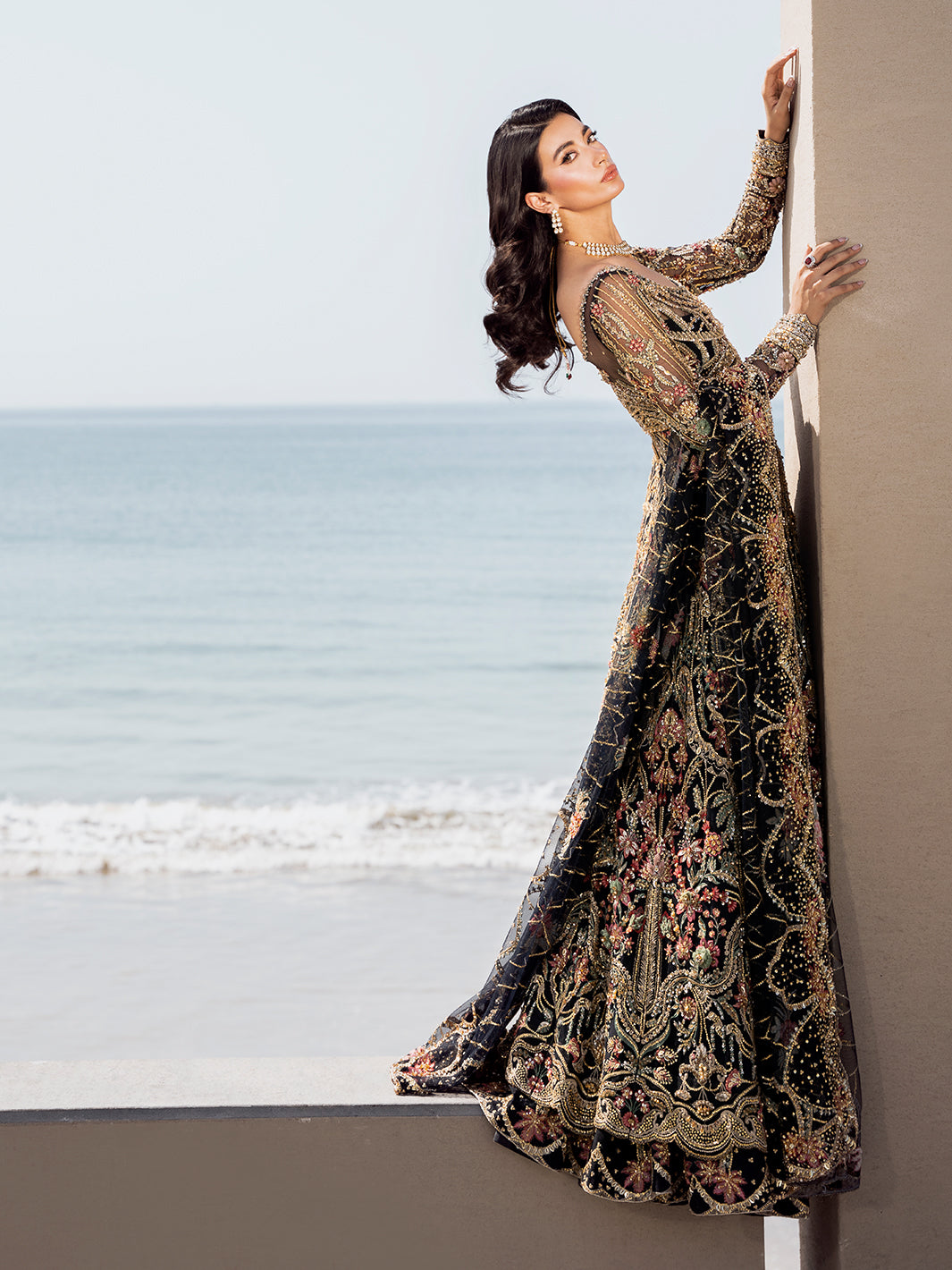 Epoque | Reverie Eternelle | Cendre by Maria Faisal - Registered Vendor of : Epoque - type : Wedding Dress - 100% original wedding dresses