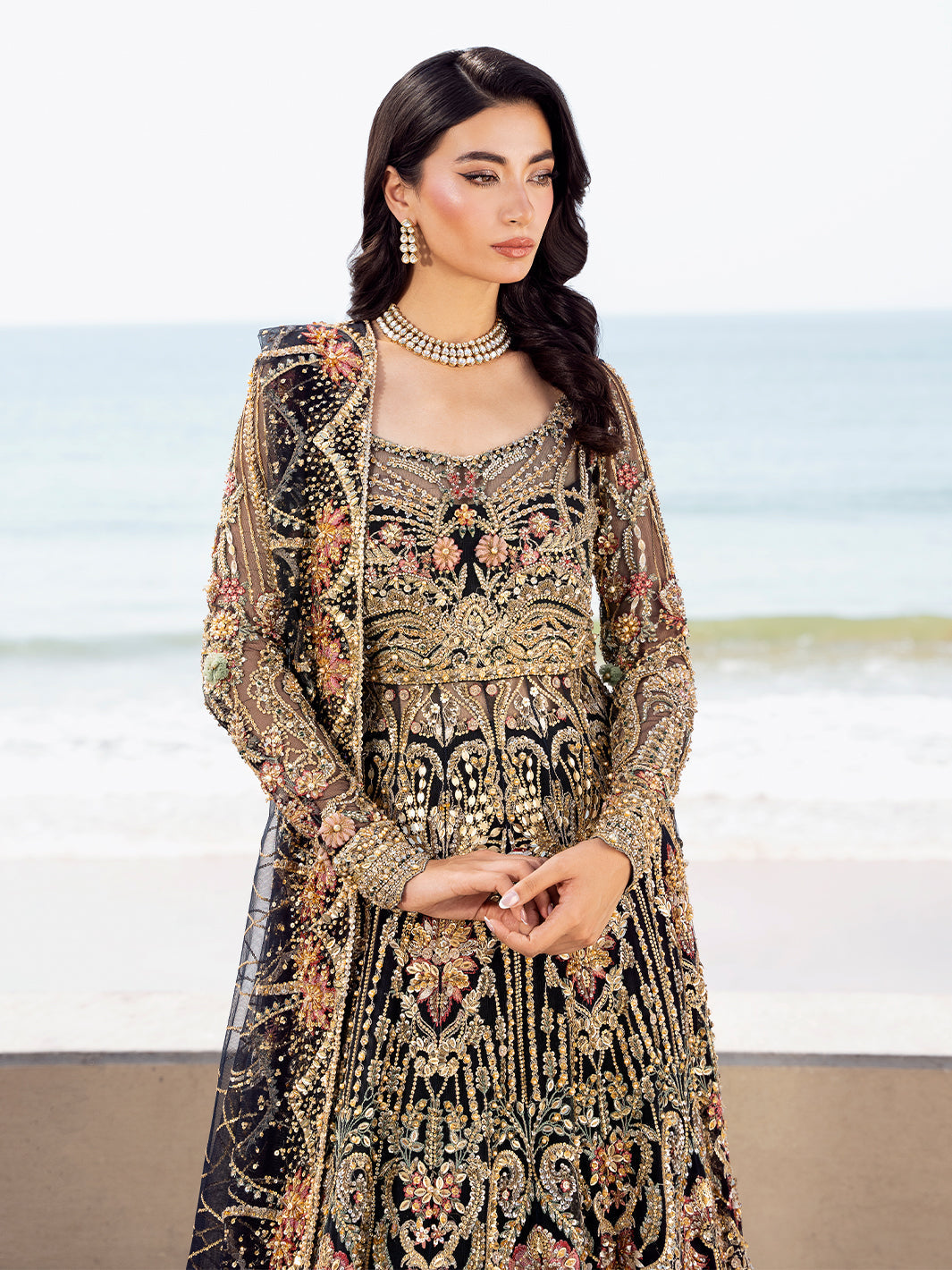 Epoque | Reverie Eternelle | Cendre by Maria Faisal - Registered Vendor of : Epoque - type : Wedding Dress - 100% original wedding dresses