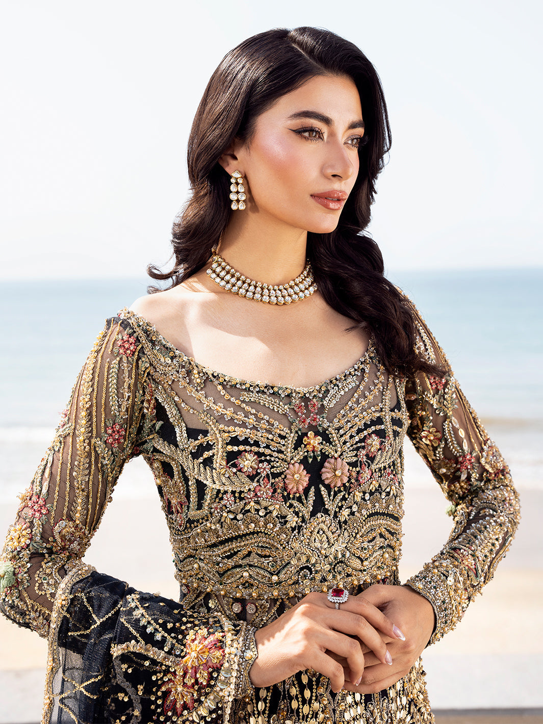 Epoque | Reverie Eternelle | Cendre by Maria Faisal - Registered Vendor of : Epoque - type : Wedding Dress - 100% original wedding dresses