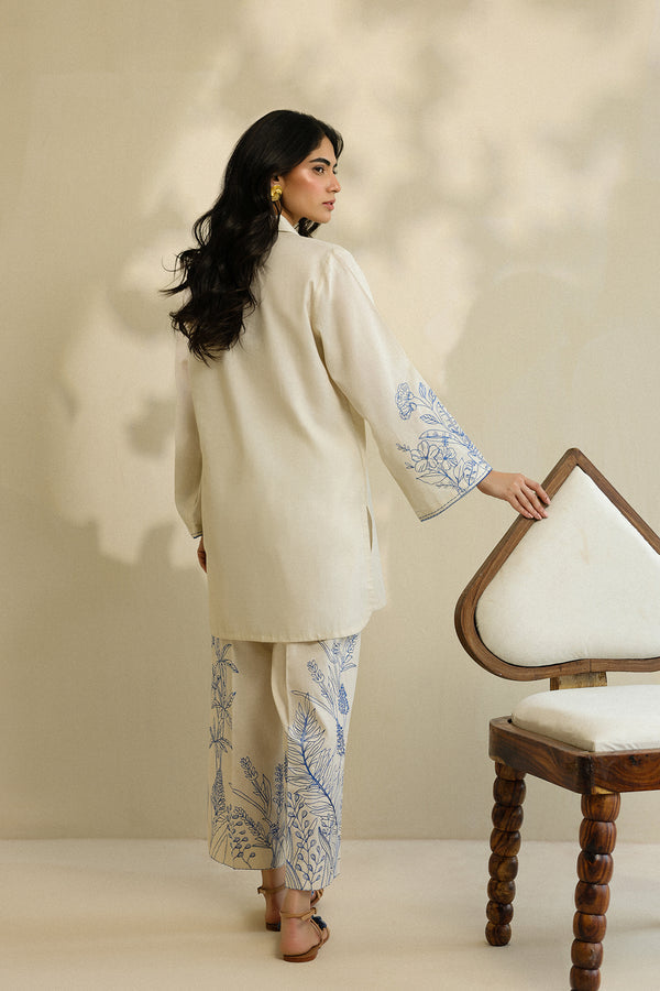 Sahar | Pre Essential Emb Edit | Camellia Pearl - Ladies Clothes - Maria Faisal