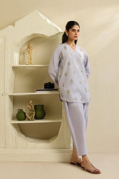 Sahar | Pre Essential Emb Edit | Iris Glow - Ladies Clothes - Maria Faisal